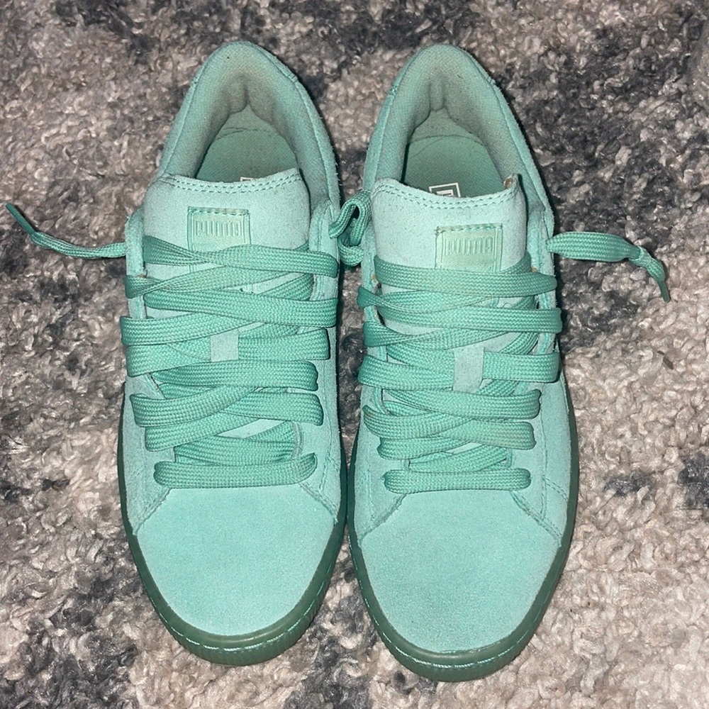 Teal pumas
